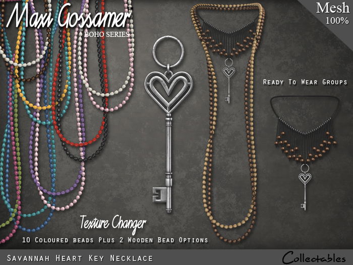 Necklace - Valencia - Texture Changing (V1)