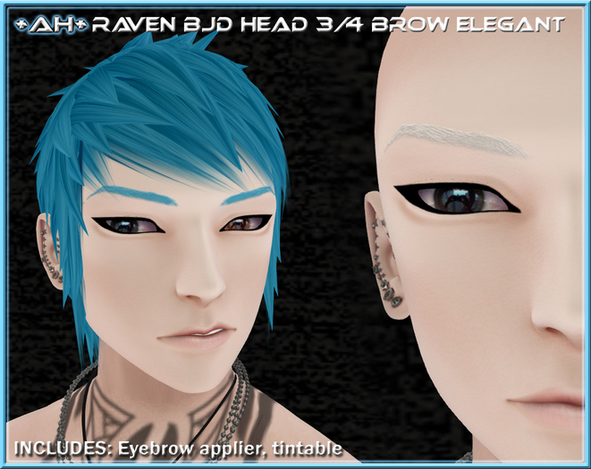 +AH+ BJD Head 3&4 Brow Elegant
