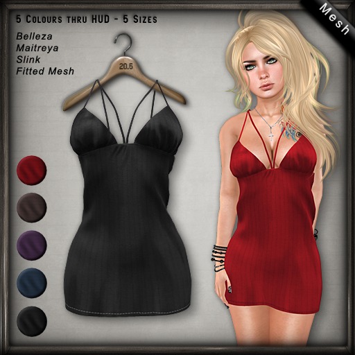 20.FIVE Mesh - Dement Dress