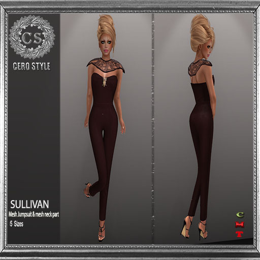 CERO STYLE Sullivan Jumpsuit Wine