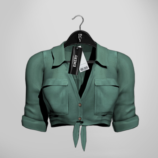 Emery Euphemia Tied Shirt Eden