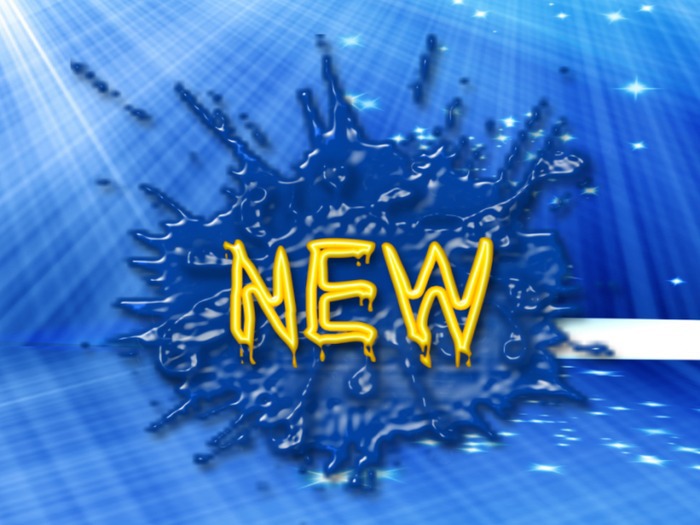 NEW Splash Sign - Blue