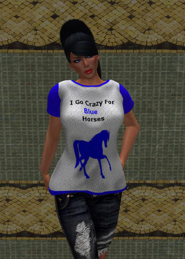 I Go Crazy For Blue Horses 