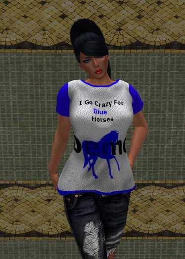 I Go Crazy For Blue Horses Demo 