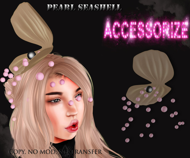 AccessoriZe Pearl SeaShell (Hair Accessory)