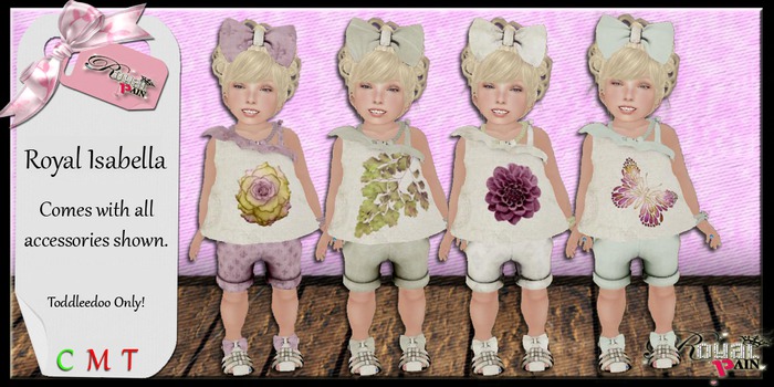 *-* Royal Pain *-* Royal Isabella 4 pack