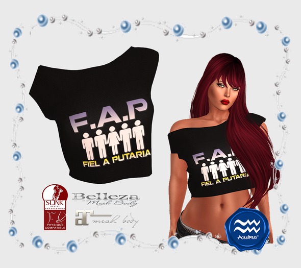 =Aquarius= Polo Man Gray Gradient