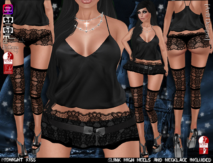 [AvB]=Midnight Kiss=Outfit/Partial Mesh/Appliers