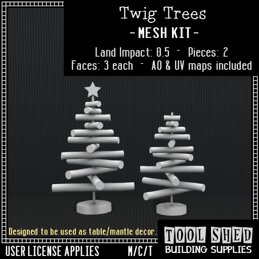 Tool Shed - Twig Trees Kit