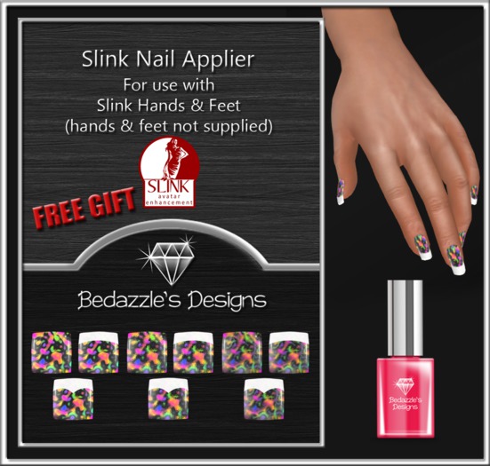 *BD* Neon Marble 2015 nails GIFT (ADD ME) (box)
