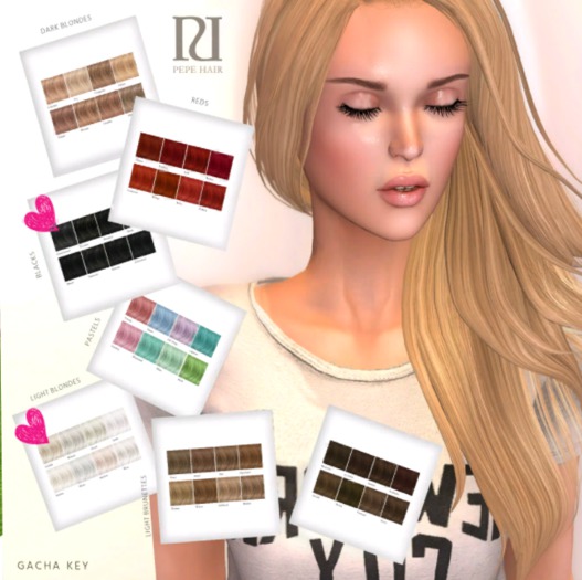 Pepe Hair - Autumn - Blacks RARE