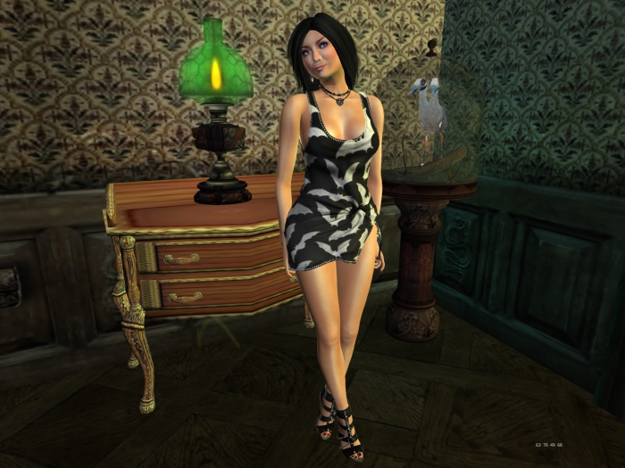 Para's Knotted Tank Minidress - NightBats