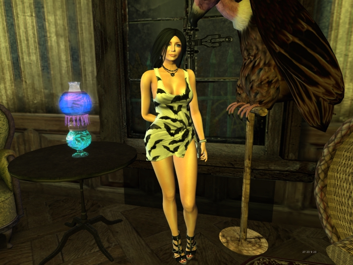 *Promo* Para's Knotted Tank Minidress - Bats