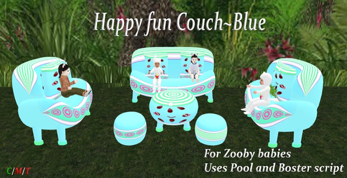 Happy Fun Couch~Blue