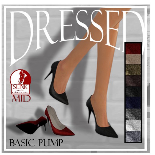 ::DBL:: Basic Pump ~ Slink MID 9 Colors on Hud