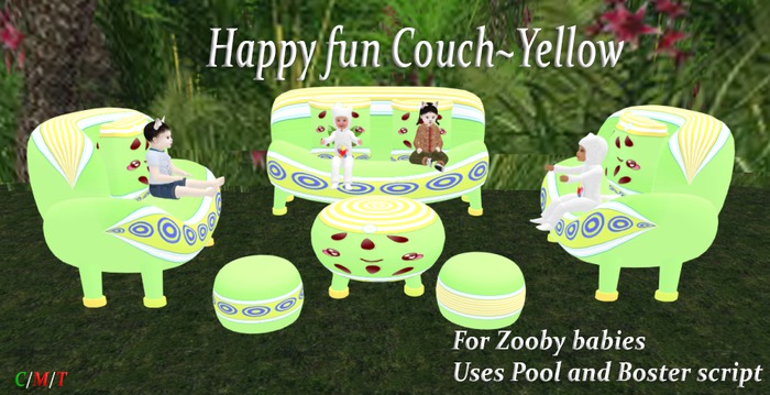 Happy Fun Couch~Lime