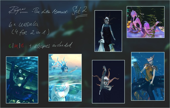 ROQUAI's Lil Mer Set 2 - Ursula