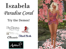 [ASHBURY] Iszabela Gather Dresses-Paradise Coral