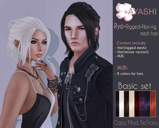 [^.^Ayashi^.^] Ryo hair-Basic set