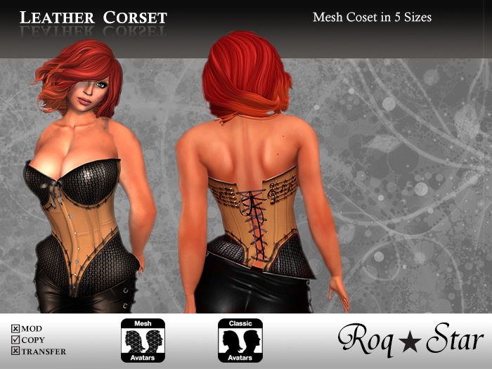 RS Leather Corset