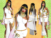cleopatra reina egipcia outfit