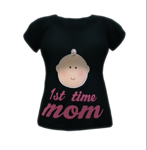 1st Time Mom Maternity T-Shirts