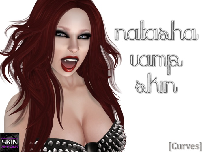 [Curves] Omega Head Applier  *Natasha Vamp*  (Red Lips)