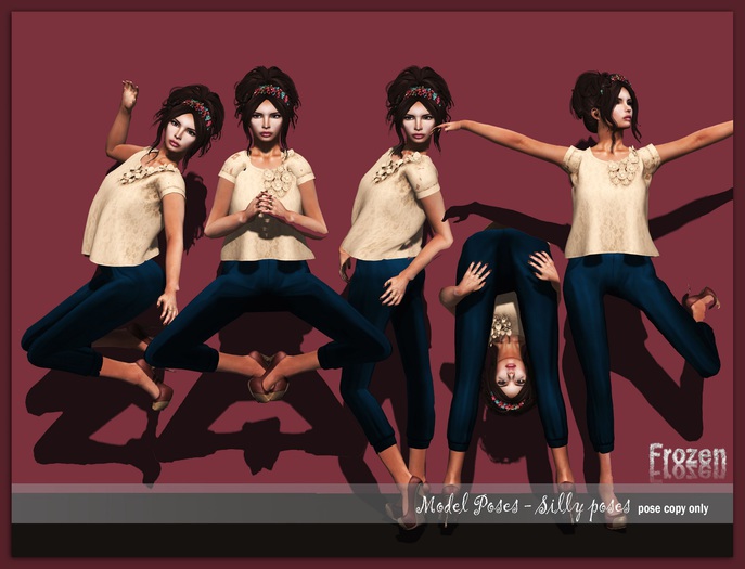 Frozen Model Poses XI