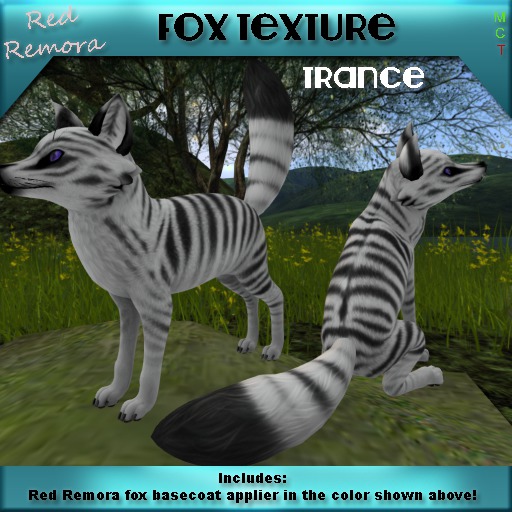 !Nightsong Red Remora Fox Texture: Trance