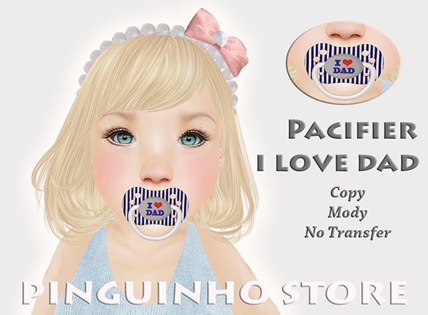 [PS] Pacifier I love dad - BOX