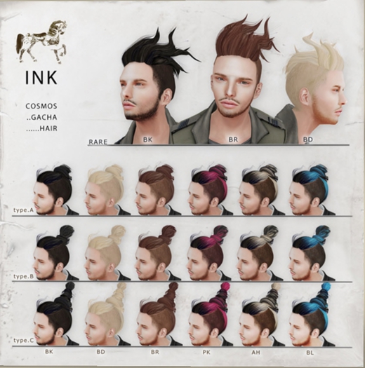 [INK] Hair___COSMOS-B :PK