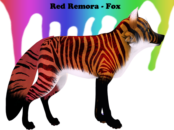 ( Neon  Tiger ) Red Remora - Fox Firestorm