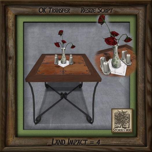 Seattle Loft Dinette Table Ae