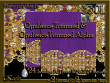 Opulence Trimmed & Opulence Trimmed Alpha Fabric Seamless Textures Materials Ready Full Perms 1024x1024