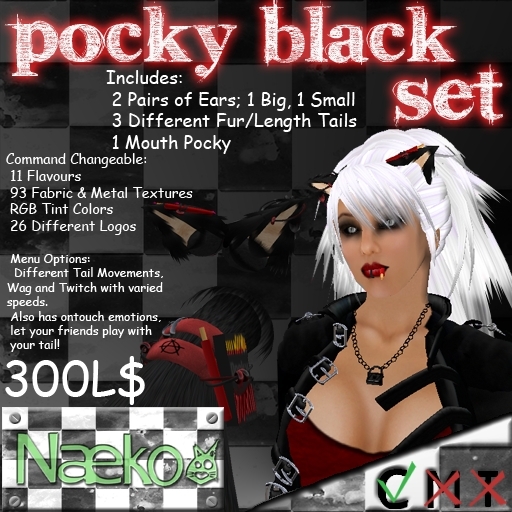 [Naeko] Pocky Black Set 