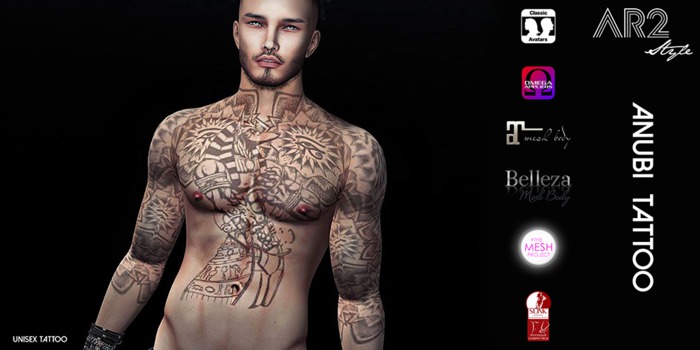 [AR2 Style] Anubi Tattoo (Wear Me)