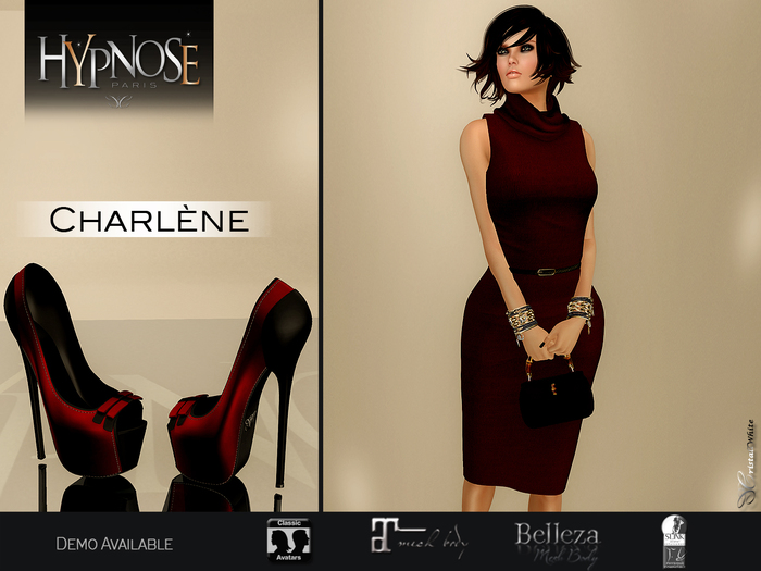 HYPNOSE - CHARLENE RED OUTFIT
