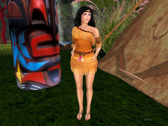 Para's Indian Squaw minidress
