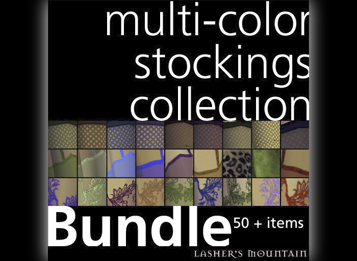 Multi Color Stockings Collection Bundle - Resell