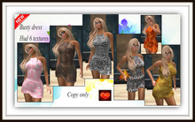 Savoha busty dress and hud 6 textures *PROMO*