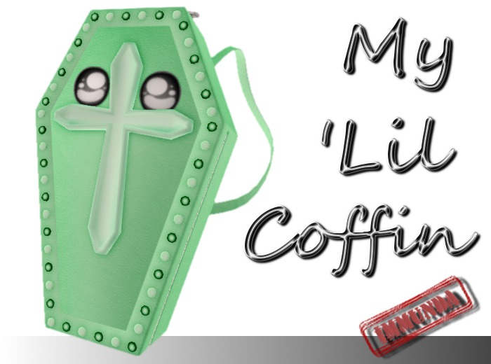 immunda My 'Lil Coffin Backpack Mint
