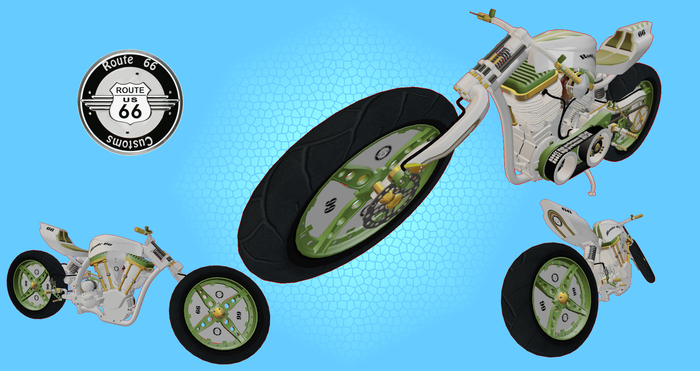 R66 Sappster 3 motorcycle kit