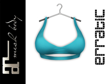 erratic / tia - crop top / aqua (maitreya)