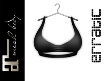 erratic / tia - crop top / black (maitreya)