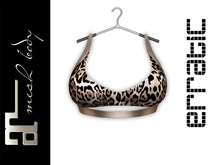 erratic / tia - crop top / leopard (maitreya)