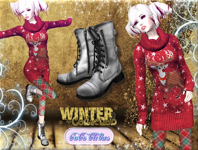 **CuCu! "Rudolphine" Complete Outfit #reD!