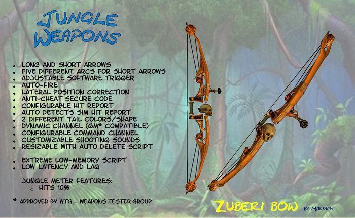 Jungle Zuberi Bow 