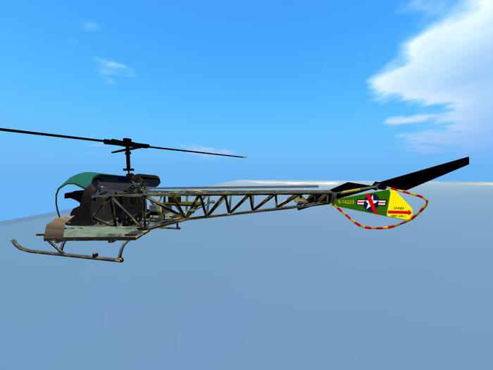 BELL_D Medic Helicopter
