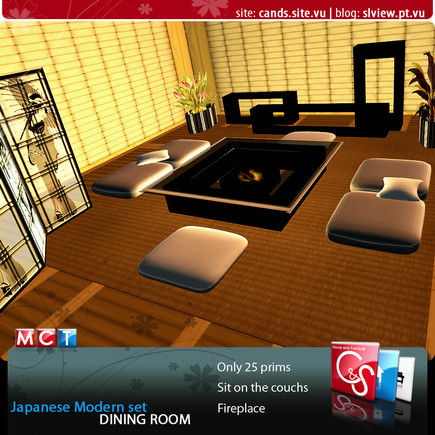 Japanese Modern Dining room