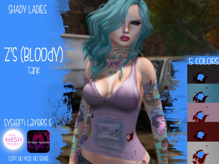 Shady Ladies-  Z's (Bloody)  